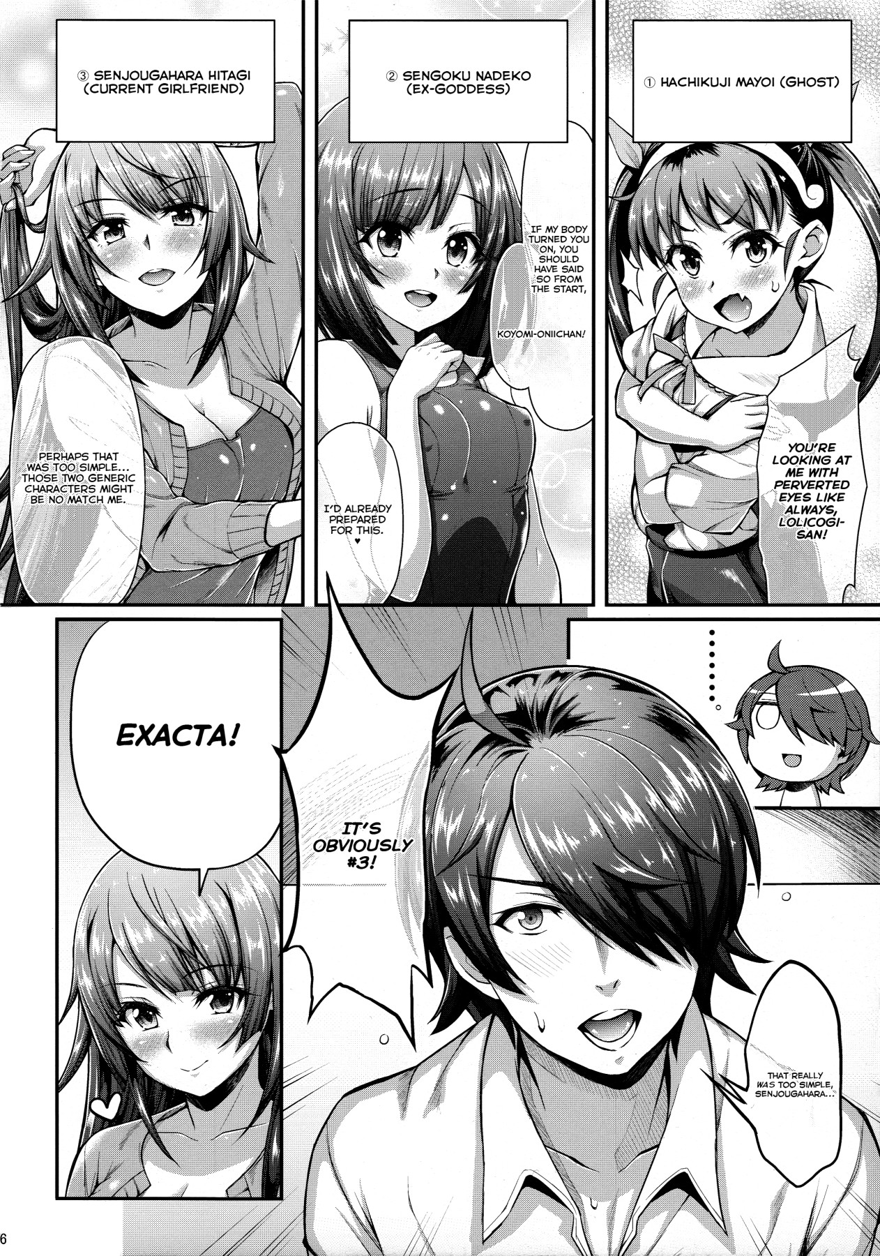 Hentai Manga Comic-Pachimonogatari Part 12: Koyomi Reform-Read-6